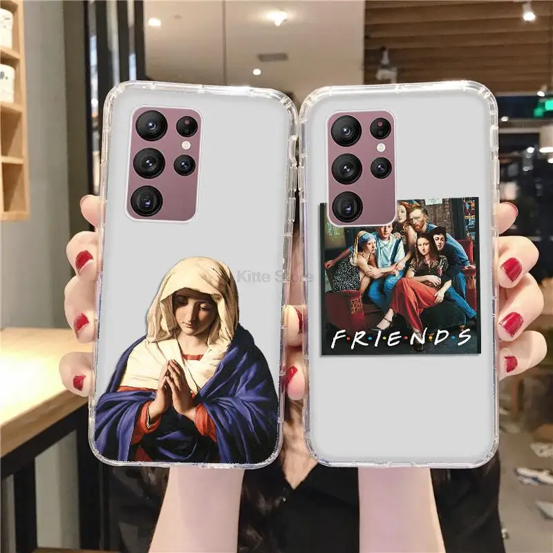

Art painting Case For Samsung S22 Ultra S20 FE Note 20 S21 Ultra S10 Plus Galaxy A12 A52S A32 A51 A72 A50 A21S Silicone Fundas