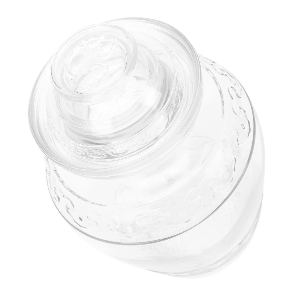 

Jar Pickle Fermenting Kimchi Fermentation Jars Pickling Crock Container Sauerkraut Chinese Storage Vegetable Glass