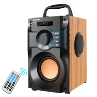 portable bluetooth speaker wireless stereo subwoofer bass speakers column support fm radio tf aux usb remote control