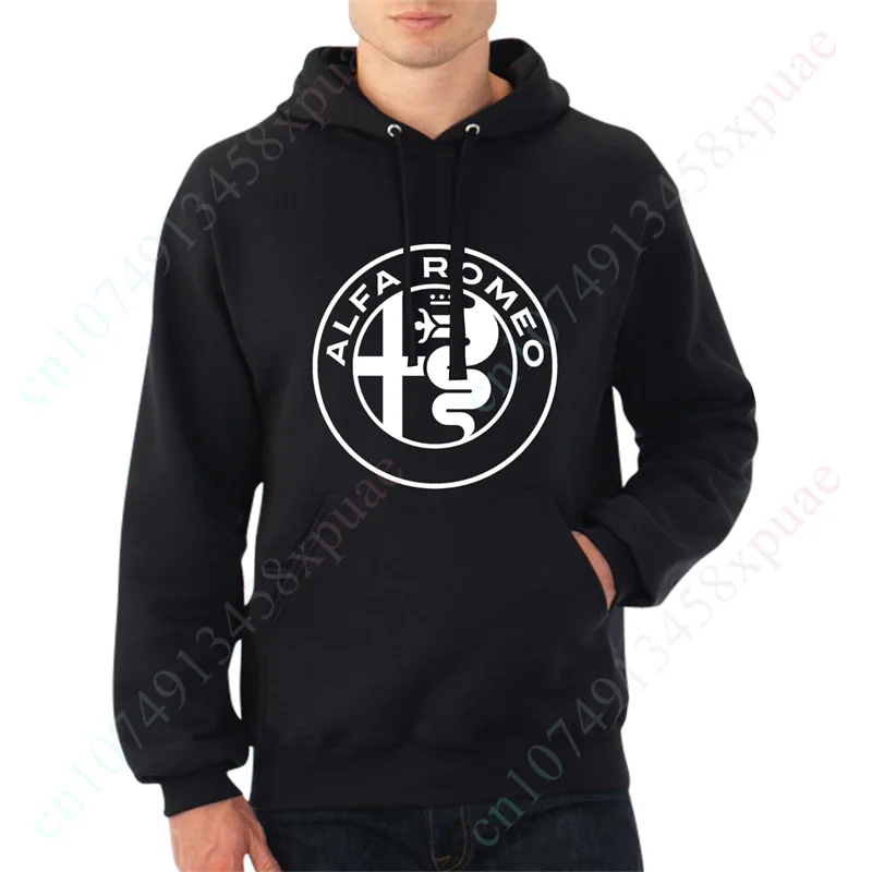 

Alfa Romeo Essentials Streetwear Casual Cotton Hoodies Harajuku F1 Hoodies For Men's Clothing Anime Zip Hoodie Unisex Sweatshirt