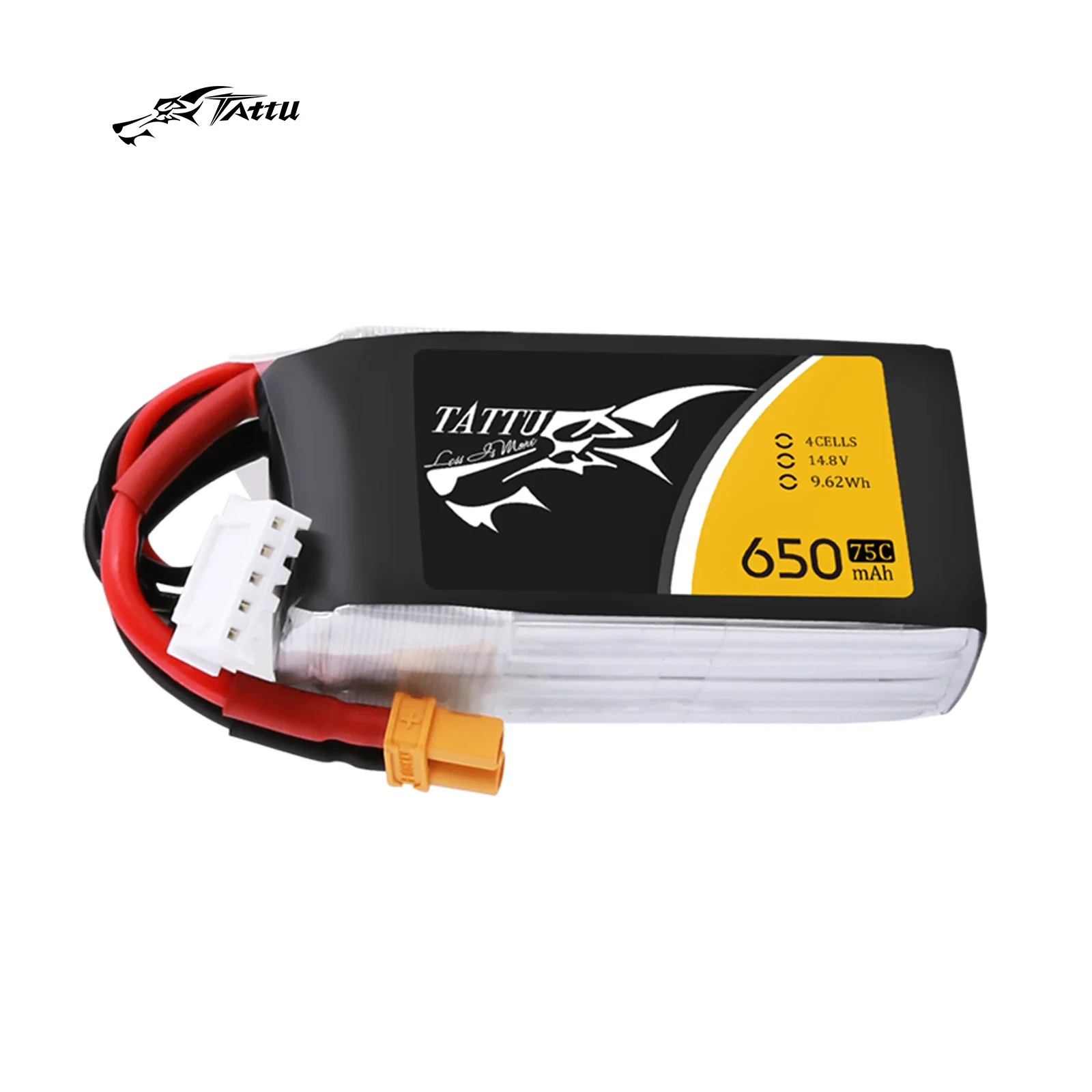 Tattu 14 8V 650mAh Lipo 4s 75C RC аккумулятор для дрона