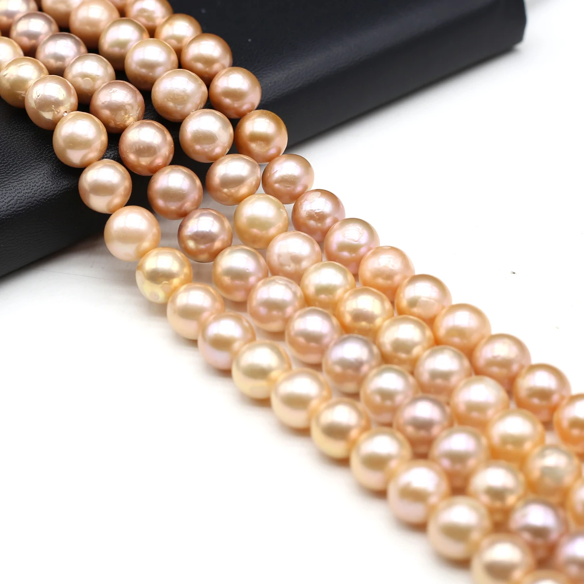 

Natural Freshwater Orange Baroque Pearl Irregular Round Isolation Loose Beads Beaded for Jewelry Making DIY Bracelet Necklace