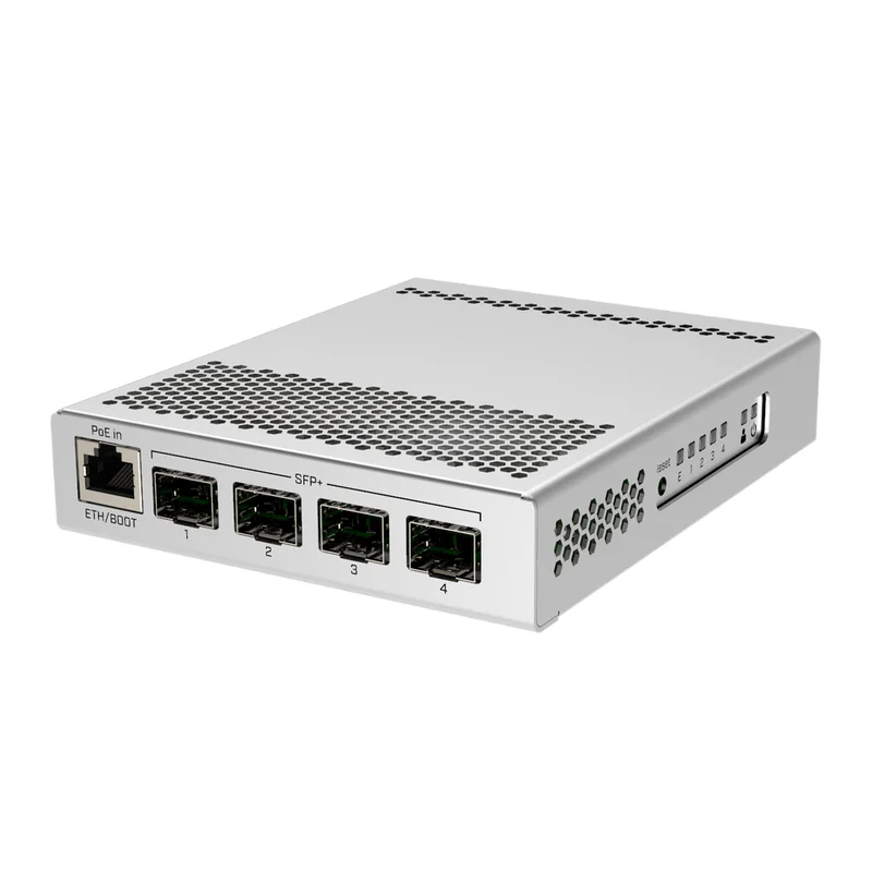 

MikroTik CRS305-1G-4S + IN 10 Gigabit, пять портов, интеллектуальная сеть, управляемый переключатель, двойная система