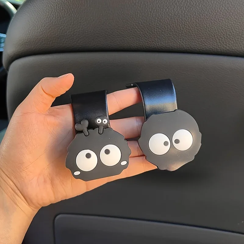 2 шт. автомобильный крючок с черным углем и угольным шариком для сиденья General Motors