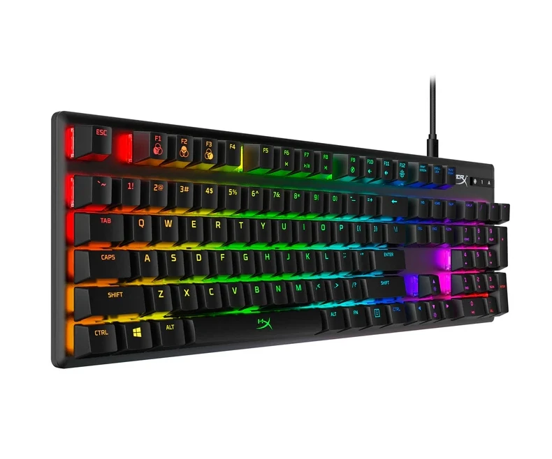 Новая Механическая игровая клавиатура HyperX из сплава полноразмерная RGB подсветка