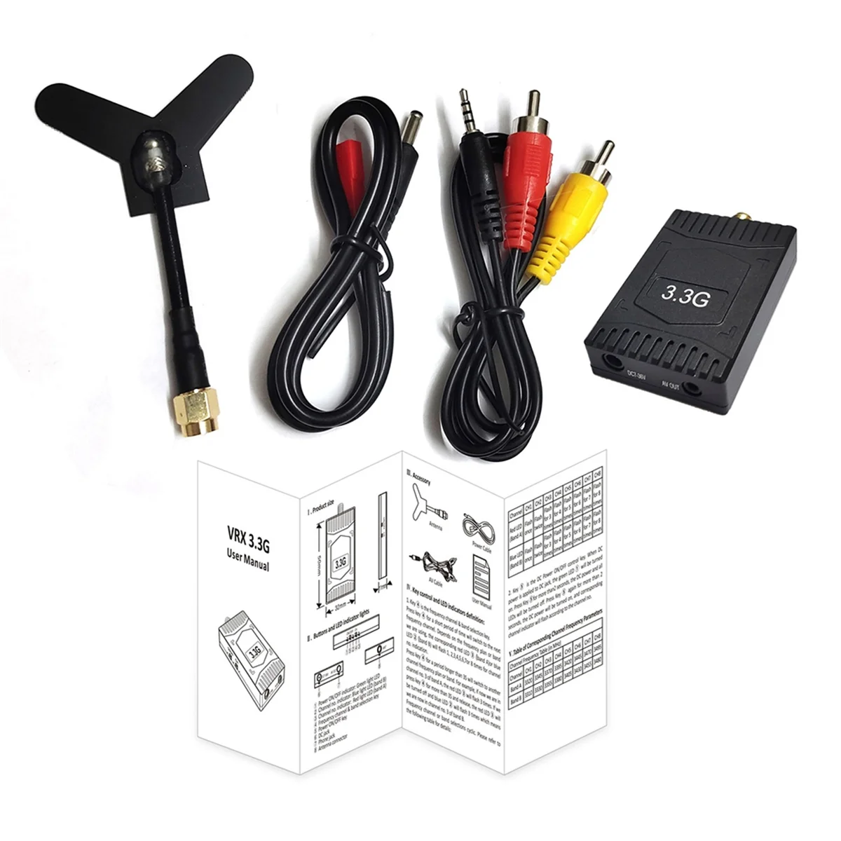 Комплект 8CH FPV видео приемник для RC Racing Drone