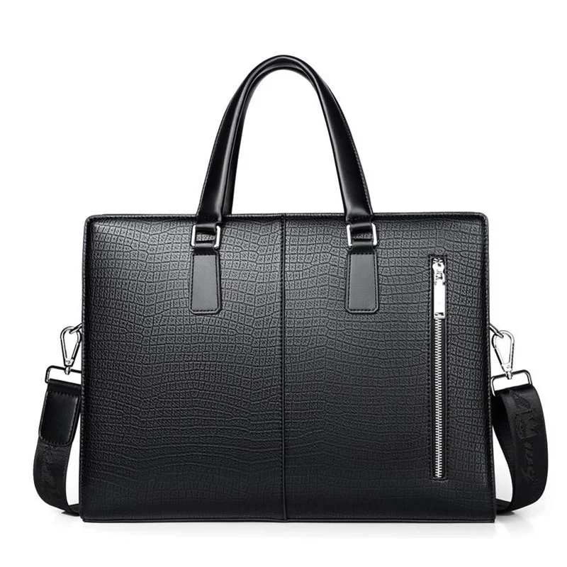 Handbag Men's Briefcase Luxury Laptop Bag Men's Bag Large Capacity Briefcase Men's Shoulder Bag Casual Business