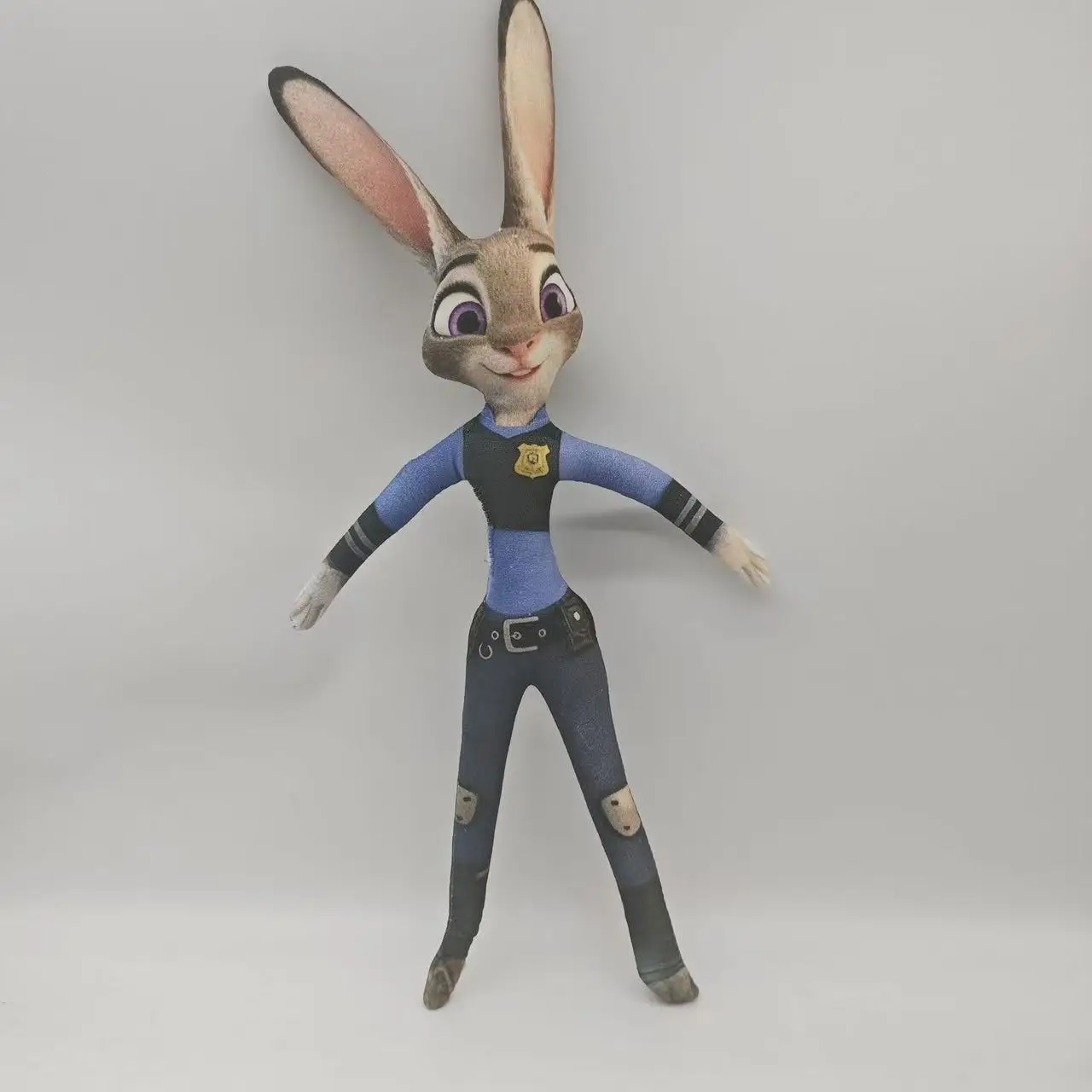 Фото Zootopia 2, плюшевая игрушка, аниме, периферийные устройства, Джуди, кролик, абстрактная кукла, свободно гибкая распаковка, плюшевая кукла Fox Nick, сопровождающая игрушка №4