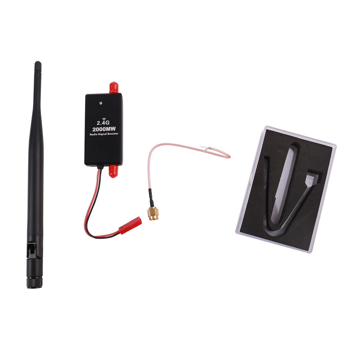 Мини-усилитель мощности FPV 2000 МВт 2 4 ГГц пульт дистанционного управления на