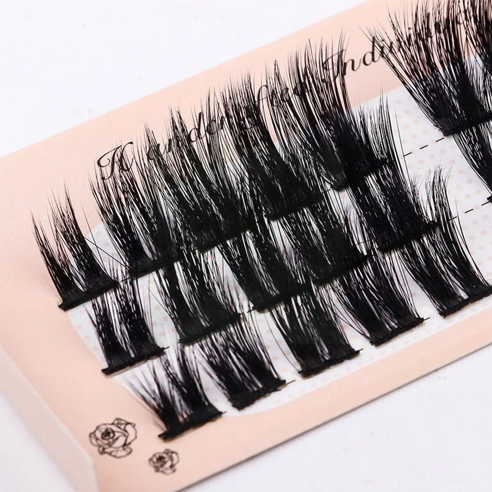 

Individual Eyelashes Fluffy Natural Segmented Eyelashes Soft Dramatic Eyelashes Bundles Makeup 3d Extension Cils Lashes Fal F2i6