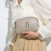 luxury simple design cowhide handbag womens bag 2022 trend classic mobile bag genuine leather wallet one shoulder crossbody bag
