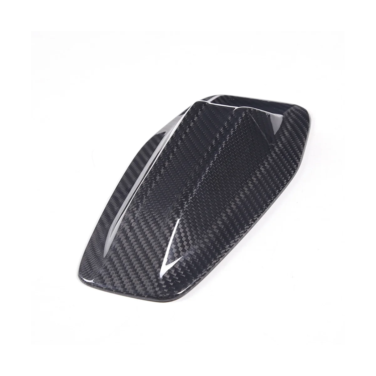 

Car Roof Shark Fin Antenna Cover Trim Sticker Dry Carbon Fiber for BMW 4 Series G26 2021-2023 4-Door Accessories