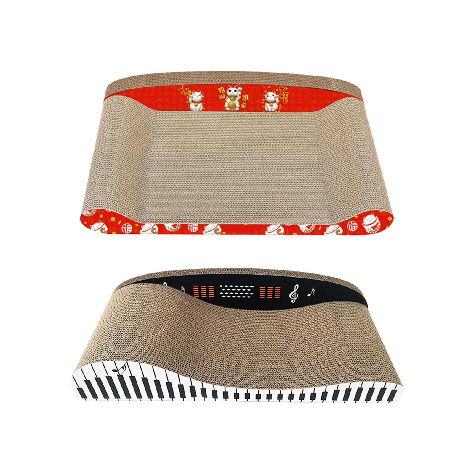 

Cat Scratcher Cats Training Toys Corrugated Pet Supplies Cat Scratching Lounge Bed for Cats Scratching Playing Couch Indoor Cats