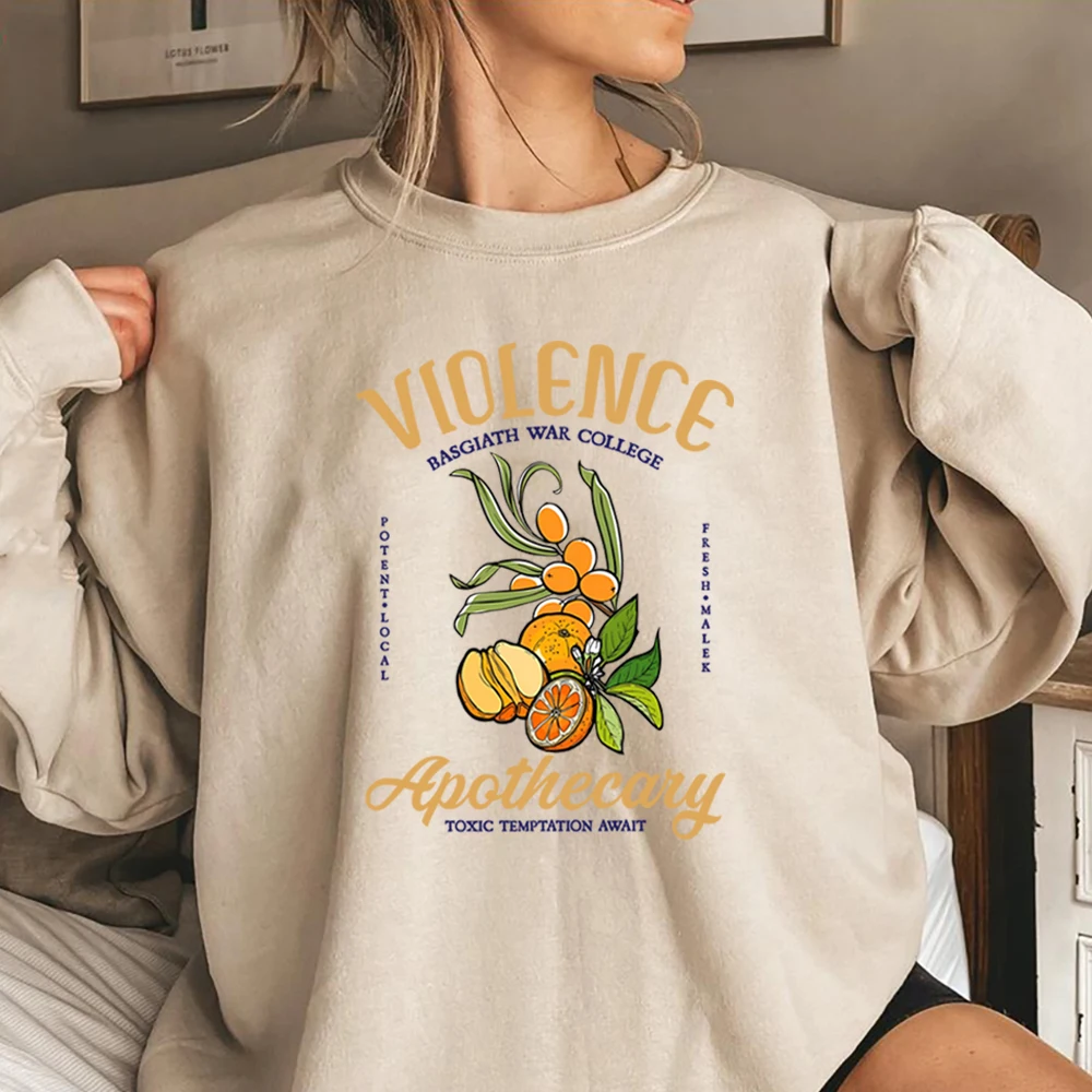 Свитшот с изображением четвертого крыла фиолетового сорренгэйла