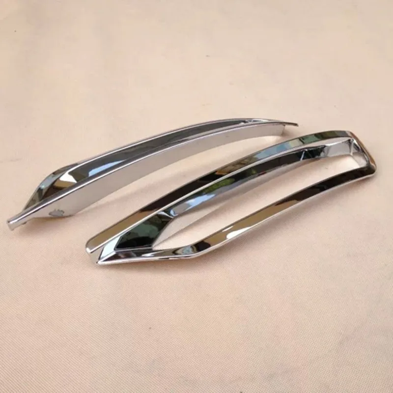 

ABS Chrome для Subaru Forester 2013-2015, передняя противотуманная фара автомобиля, крышка бампера, накладка на заднюю противотуманную фару, автомобильные аксессуары