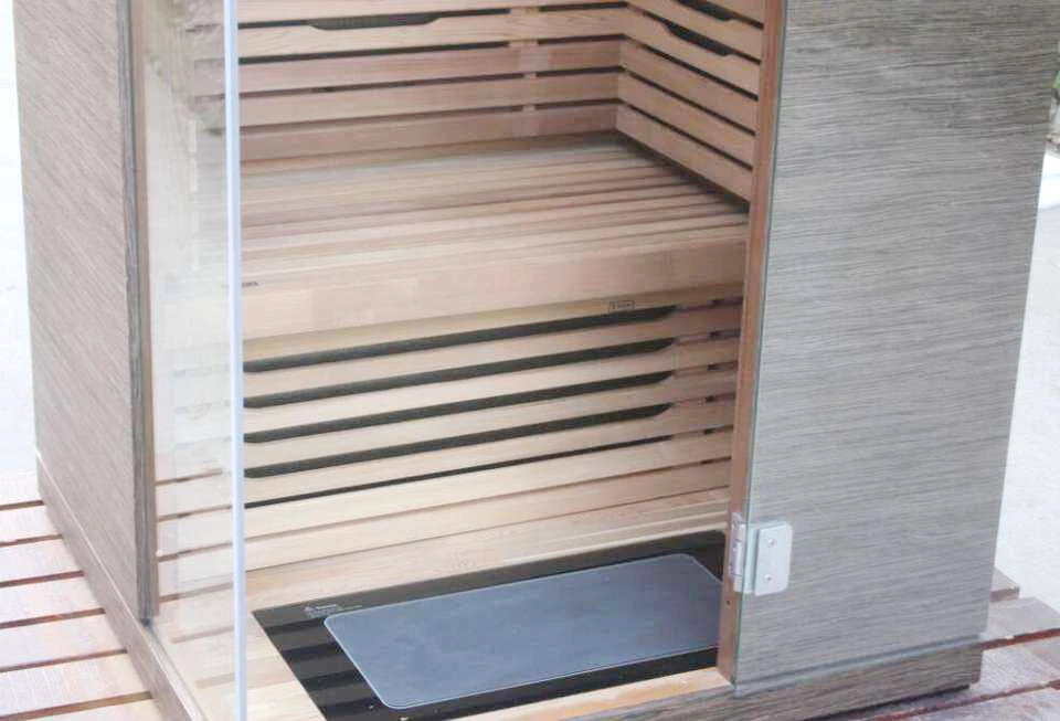 Для сауны на одного человека домашняя деревянная кедровая сауна Hemlock капсула