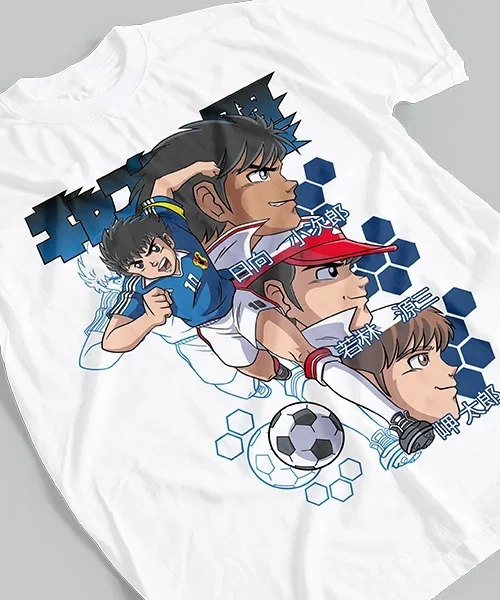Футболка для аниме Supercampeones Japón