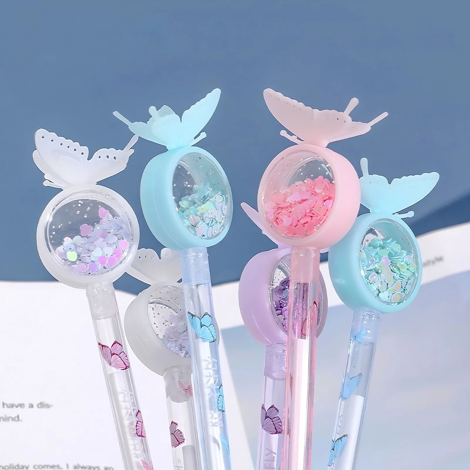 

Butterfly Glitter Gel Pen