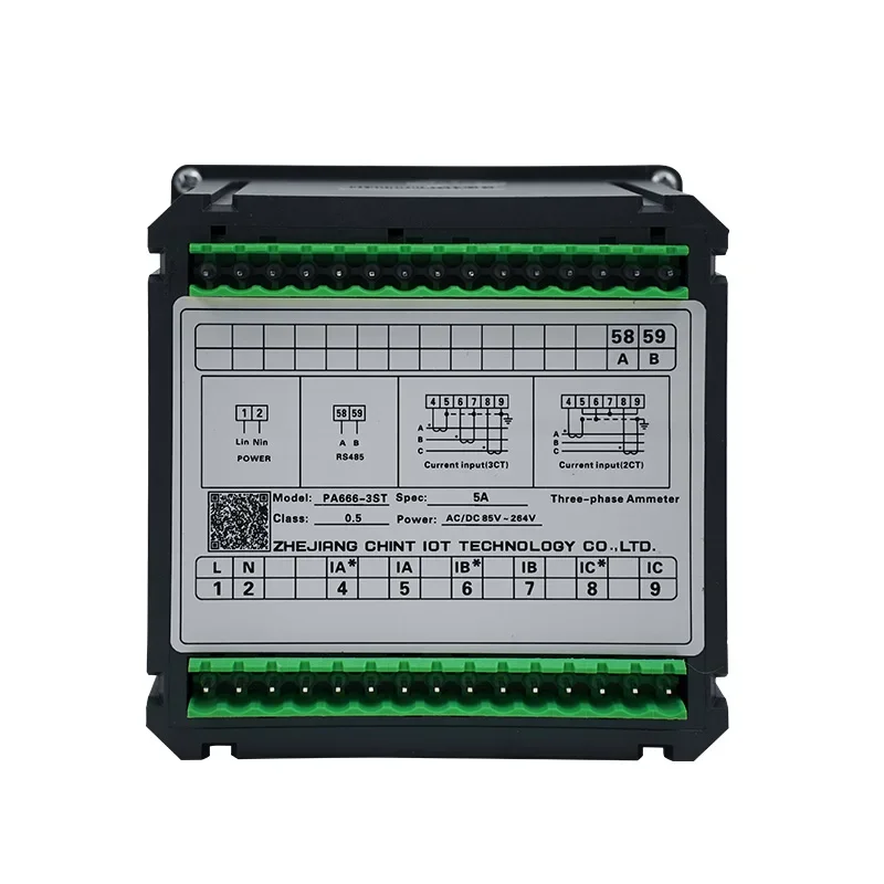 CHINT Phase Многофункциональный анализатор качества электроэнергии Трехфазный