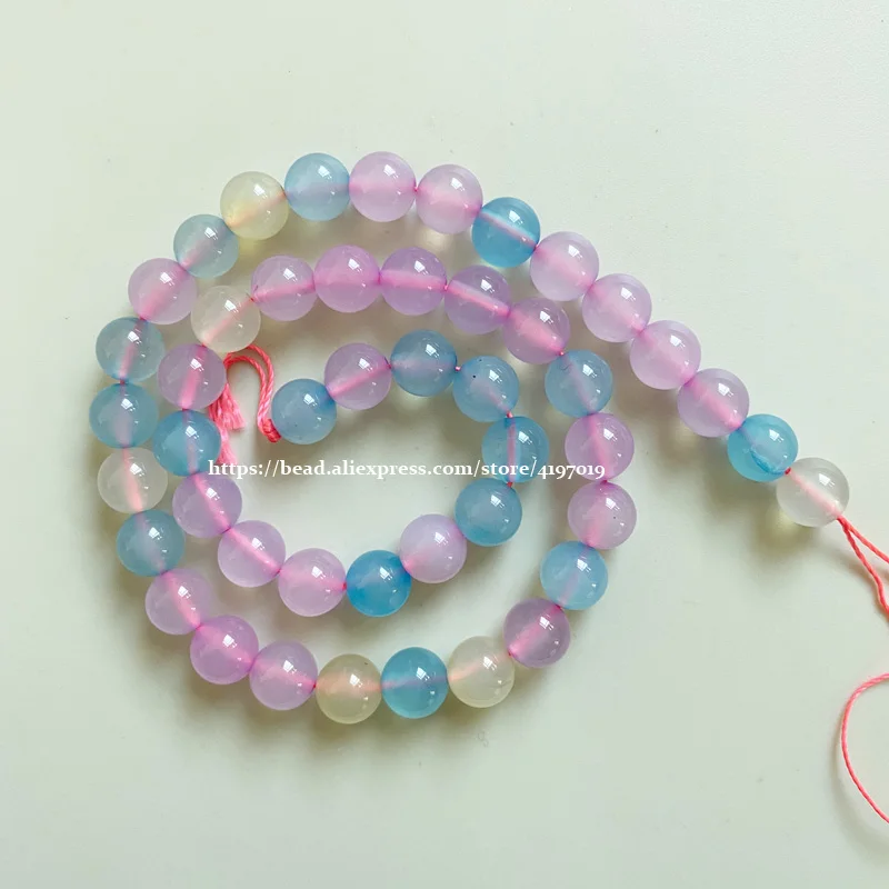 Бесплатная доставка натуральный камень красочные морганитовые Агаты круглые