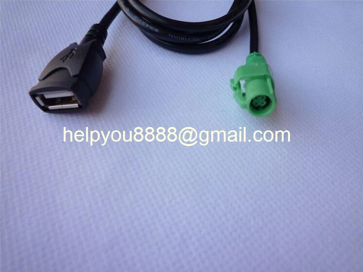 USB AUX-кабель USB-кабель для входа жгут проводов BMW E91 E92 3 серии 5 профессиональное