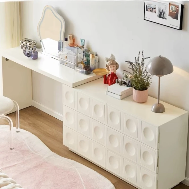 Высококачественный туалетный столик для макияжа девочек из натурального дерева