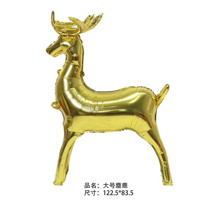 Счастливого Рождества 3D стоячие лоси сани шары набор серии моделирования