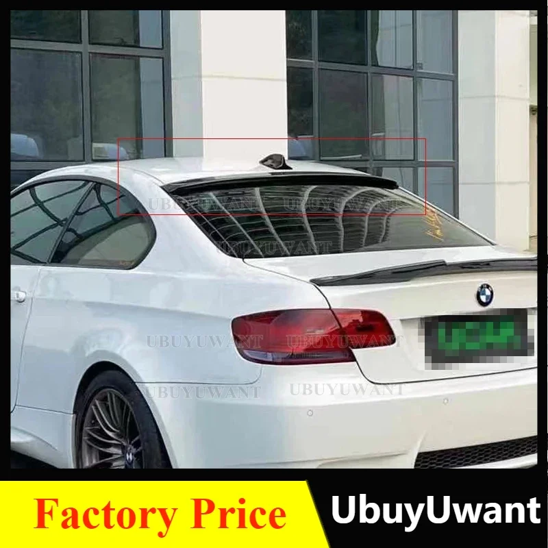 Черный спойлер на крышу для BMW E92 Series 2 Door Coupe M3 ABS 2005 - 2012
