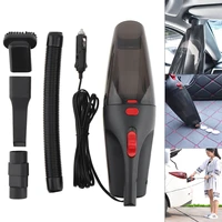 12v 5m 120w abs universal handheld car dry wet dual use vacuum cleaner with washable hepa filter and led light for car suv
