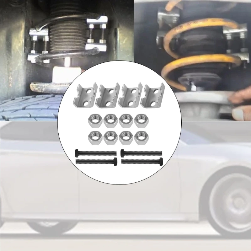 094D 2 шт. винтовая пружина 2-сторонняя регулируемая пружинная прокладка из