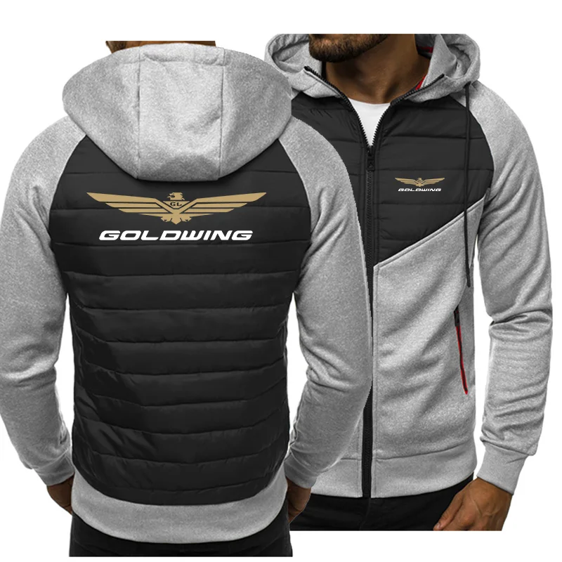 

Spring and autumn Hoodie men's GOLOWING logo car animation fun printing high quality cotton men's Jacket Hoodie hip hop casual