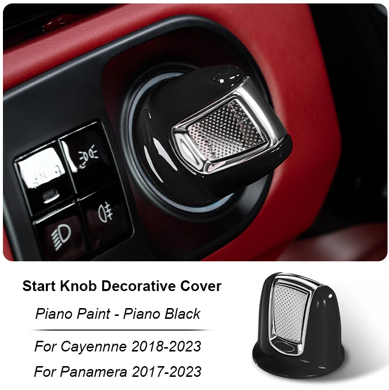 

Для Porsche Cayenne 9YA.1 Panamera 971 2017-2023 многоцветная кнопка зажигания автомобиля, кнопка запуска двигателя, кронштейн, декоративная крышка