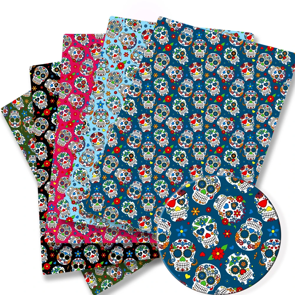 Ткань для Хэллоуина DIY140 * 50 см, ручная работа, шитье, лоскутное шитье, квилтинг, детское платье, домашний лист, ткань с принтом, ткань для шитья, детская ткань