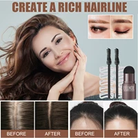 one step brow stamp shaping kit waterproof long lasting eyebrow stick hair line eye brow makeup tool eyeshadow eyebrow cards