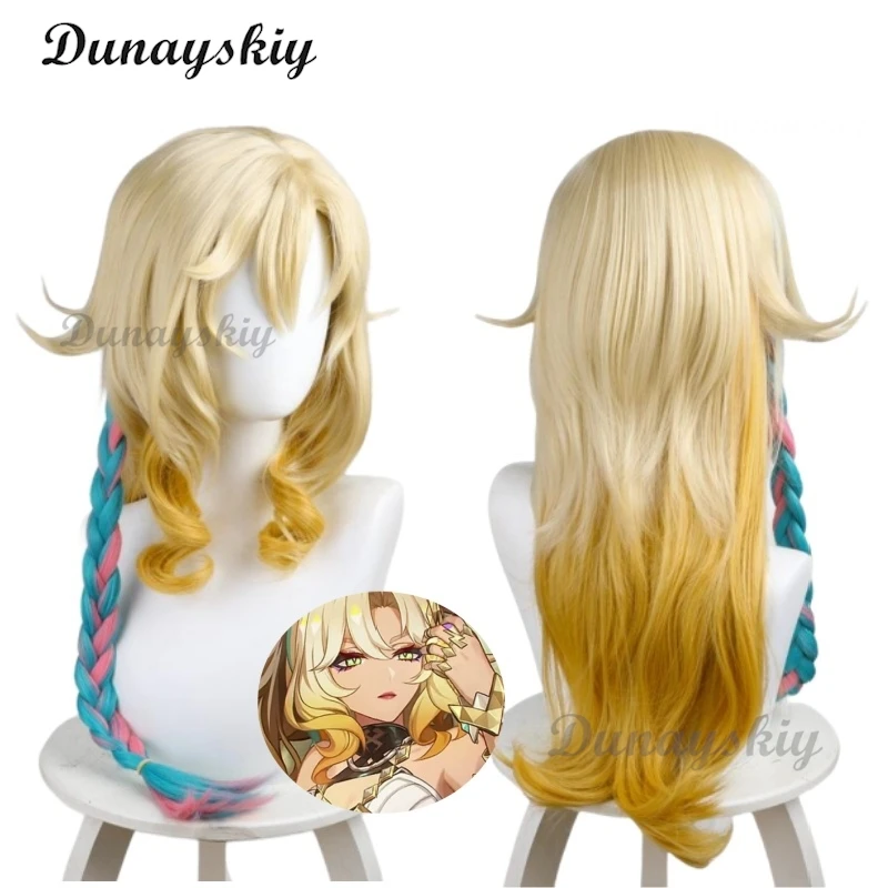 Парик для косплея Хэллоуина с длинными волосами