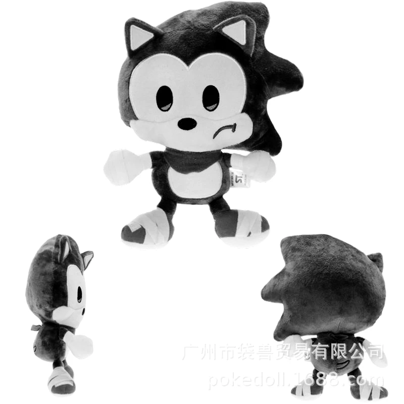 Sonic аниме плюшевая игрушка 23 см Милая мультяшная ежик ПП хлопковая Кукла Плюшевая