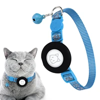 forappleairtag dog collar cat pet reflective protective case with safety buckle compatible with appleairtags pet dog cat collar