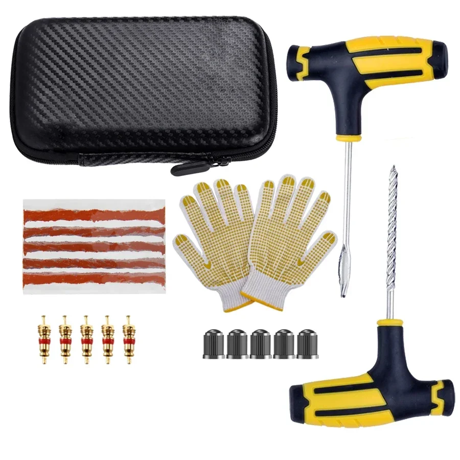 Комплект для ремонта шин мотоцикла инструмент проколов автомобиля аварийный