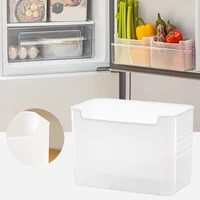 refrigerator side storage box multipurpose transparent kitchen food organizer kitchen storage tool freezer organizer %ec%a0%95%eb%a6%ac%ec%9a%a9%ed%92%88