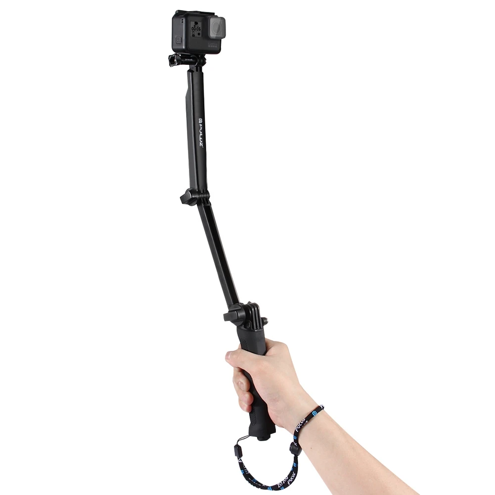 

Hot Ticket Foldable 3 Way Grip Monopod Selfie Stick Tripod Stand For GoPro Hero 5/4/3+/3 Session For Yi 4K Sjcam For Go Pro Acce