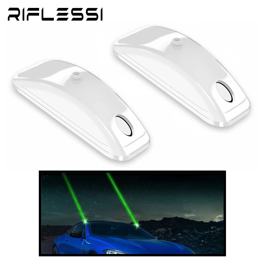 

2 шт., автомобильные Внешние фонари, противоударные задние фонари, автомобильные лазерные противотуманные фонари, задние фонари для TESLA, BMW, AUDI, VW, Peugeot