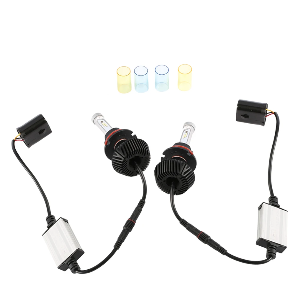 

2 шт., профессиональные Автомобильные противотуманные фары со светодиодной линзой