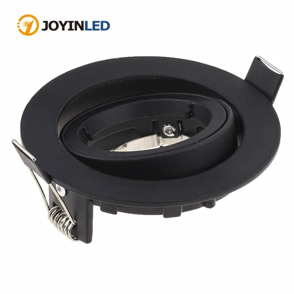 

Ceiling Round GU10 Ceiling MR16 Halogen Bulb LED Fitting Fixture Frame Spot Light Bracket for Home Illumination