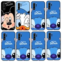 disney mickey stitch phone cases for huawei honor 8x 9 9x 9 lite 10i 10 lite 10x lite honor 9 lite 10 10 lite 10x lite soft tpu