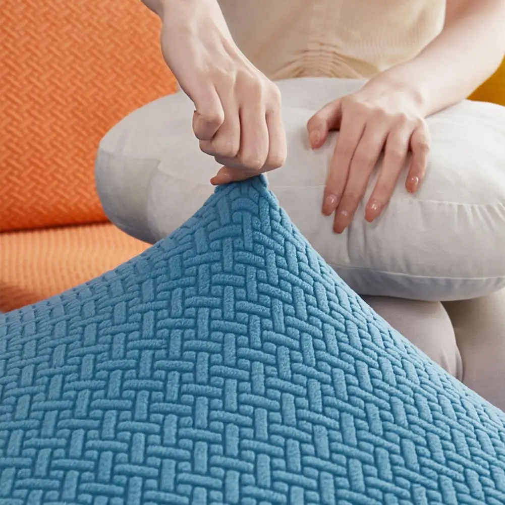 

Sofa Cover Durable Shower Hat Design Comfortable Anti-shrink Soft Minimalist Sofa Seat Cover Living Room Supply