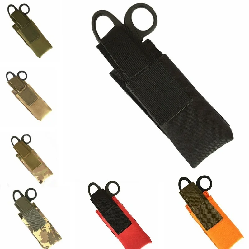 

Tactical Tourniquet Pouch Military Molle Flashlight Bag Outdoor First Aid Medical Scissors Cover Tactical Single Magazine Pouch