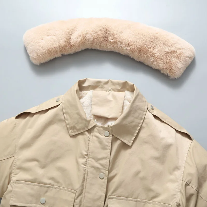 New Winter Women's Cold Coat Parkas Super Hot Coats Harajuku Jackets Loose Fashion Cheap Wholesale Women's Clothing