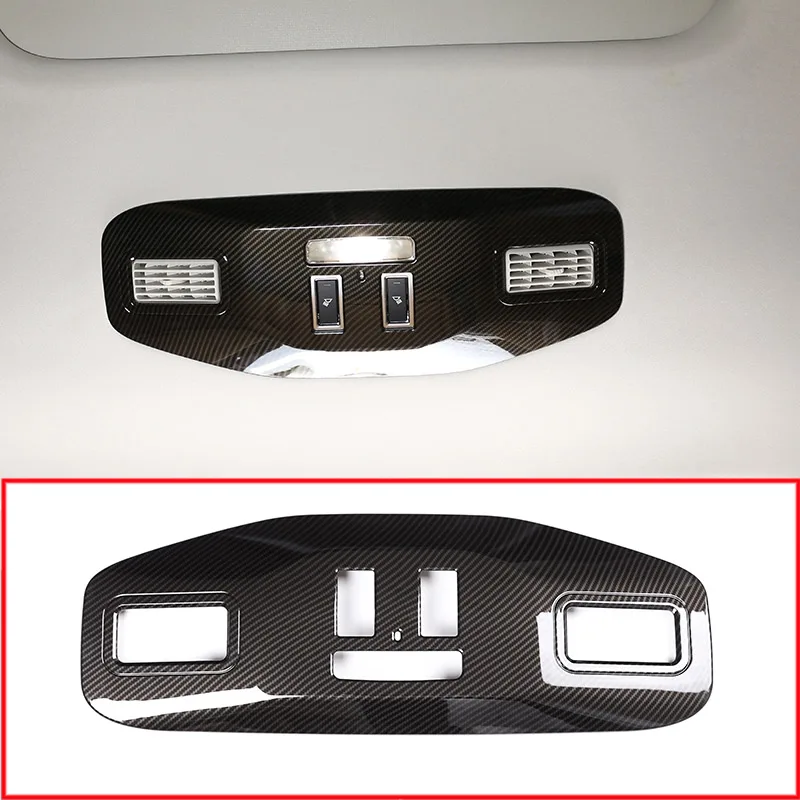 

Car Interior Roof Reading Lamp Frame Decoration Cover Trim For Land Rover Discovery 5 Lr5 Hse Luxury 2017 Car Accessories