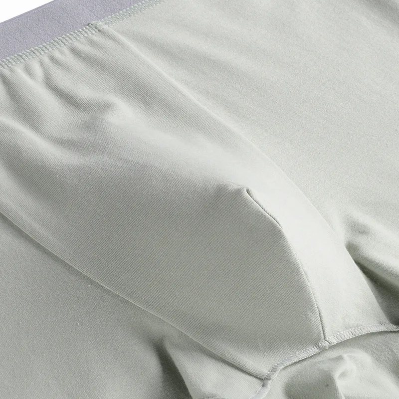 3Pcs Men Boxer Shorts Pure Color Cotton Underwear Man Boxershorts Breathable Male Panties Boxers Hombre U Pouch Bulge Underwear