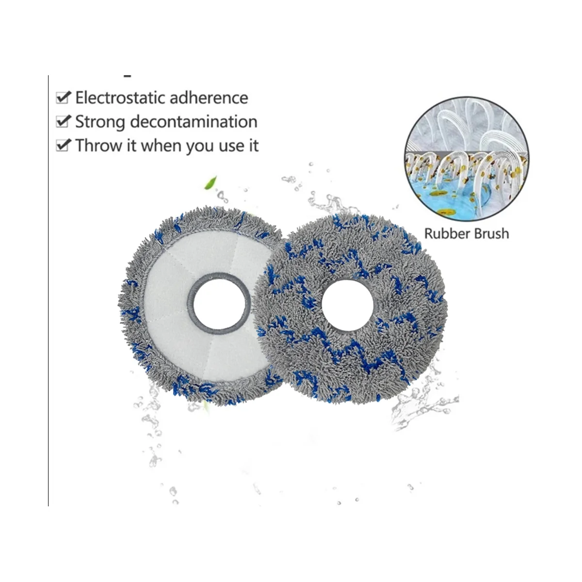 Комплект сменных аксессуаров для робота-пылесоса Ecovacs Deebot T20/T20MAX/T20PRO/X1 OMNI/T10 Omni/Turbo